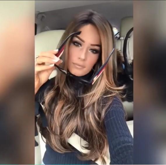 Blonde big wavy wig daily use