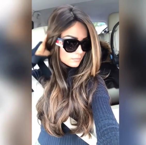 Blonde big wavy wig daily use