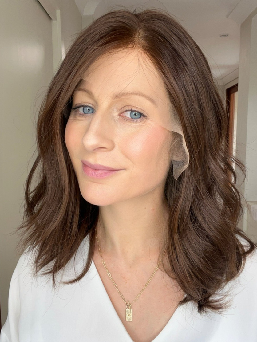 Dark Brown Natural Soft Wig