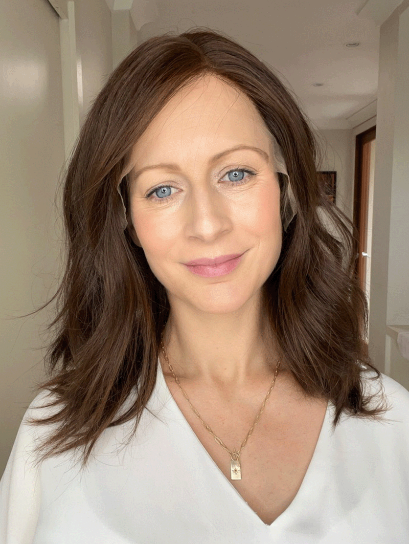 Dark Brown Natural Soft Wig