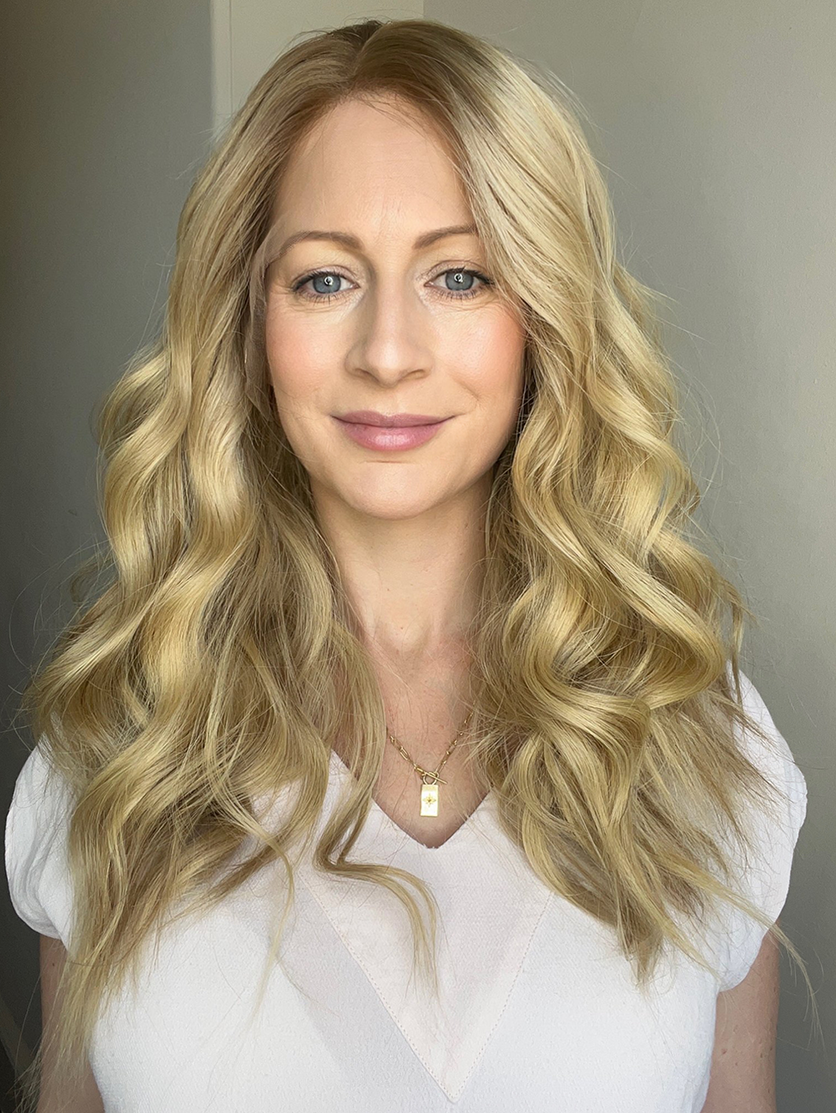 Fashion Cream Blonde Ladies Wig