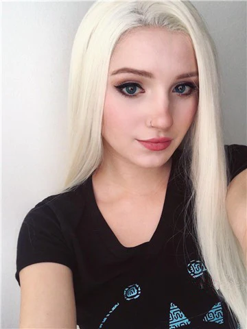 Platinum Blonde Straight Lace Front Wig