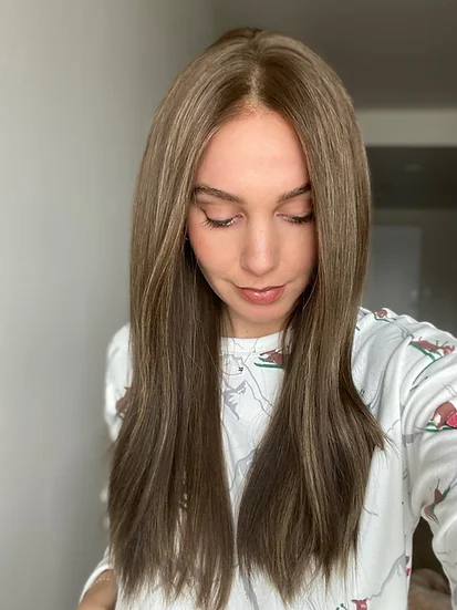 New Brown Soft Natural Wig