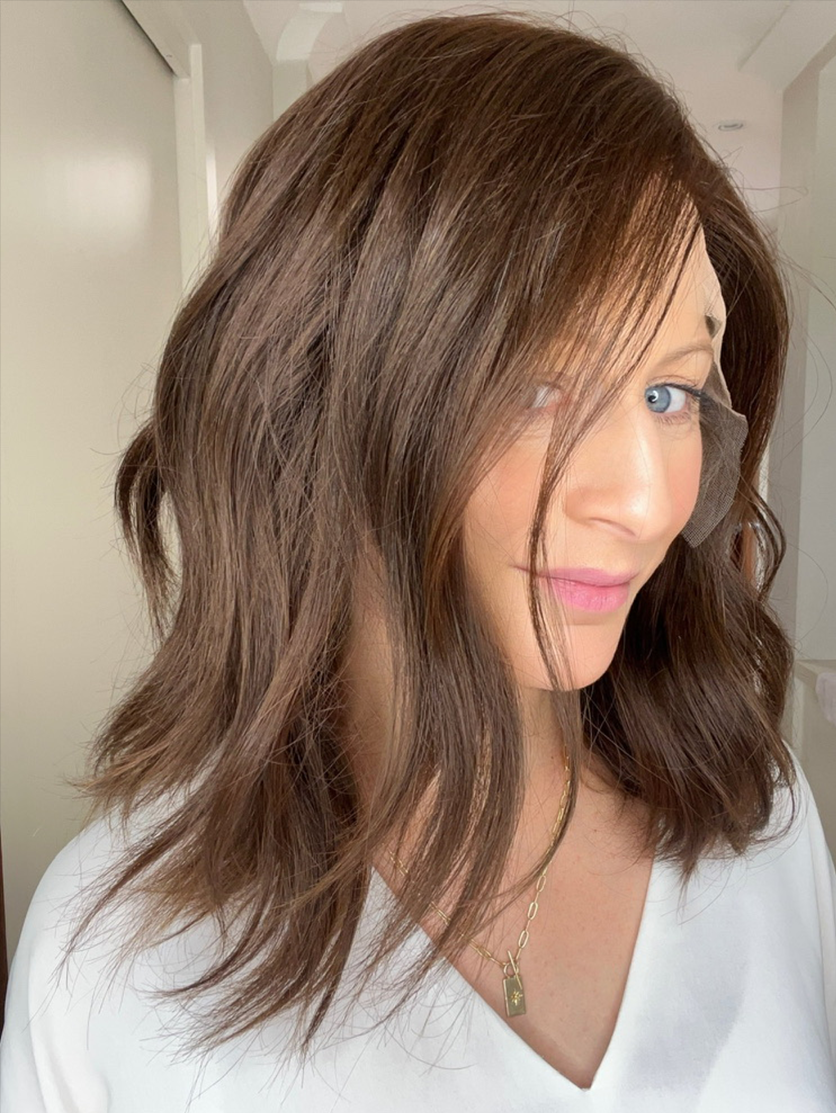 Dark Brown Natural Soft Wig