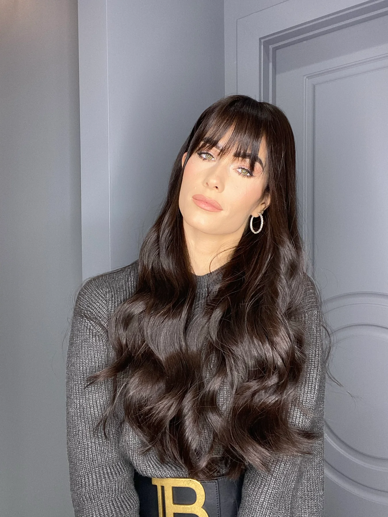 New fashion black brown Wig