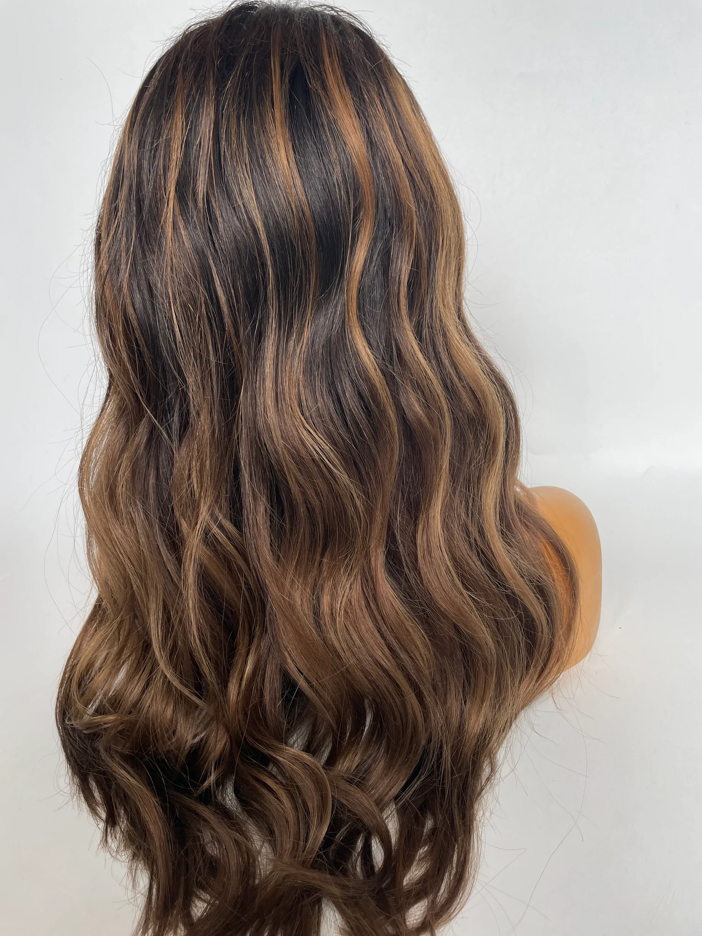 New brown gradient long hair